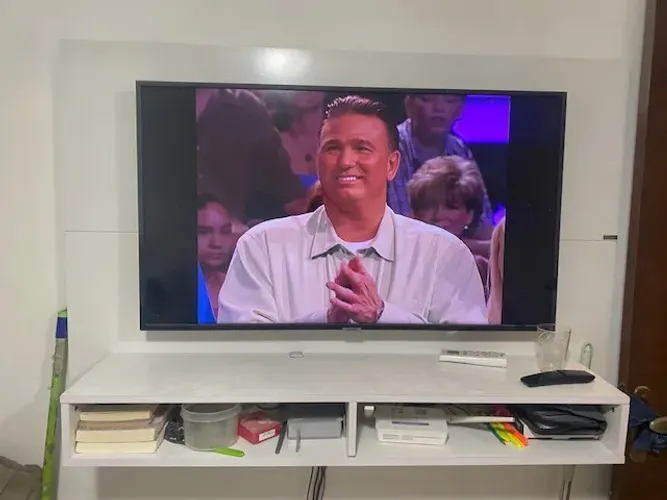 TV SMART 40 POLEGADAS SAMSUMG + CONTROLE + PAINEL 
