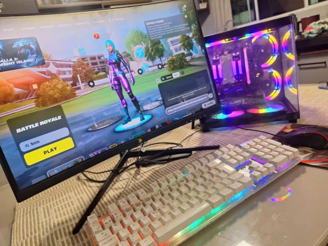 Pc Gamer Ryzen 7 2700, 16gb 3200mhz, ssd 256gb, rx580gb 8gb, wi-fi 6, 500gb