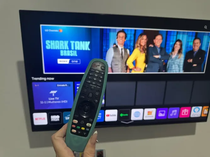 Tv 49? + 4K + NanoCell + painel IPS + HDR + ThinQ AI + Google Assistente