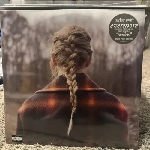 Taylor Swift - Evermore LP Vinil Verde Importado | Novo e Lacrado | Edição Original 2020