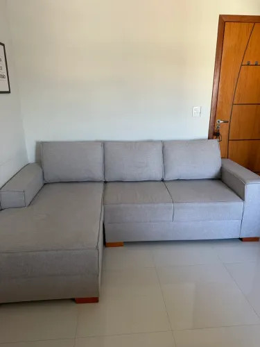 Sofá de linho luxo
