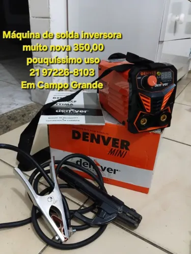 Maquina solda inversora muito nova pouquíssimo uso *