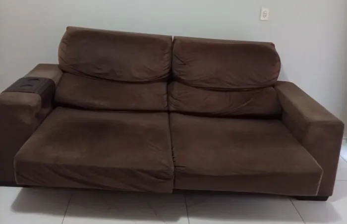 Sofá retrátil e reclinável 2 e 3 lugares