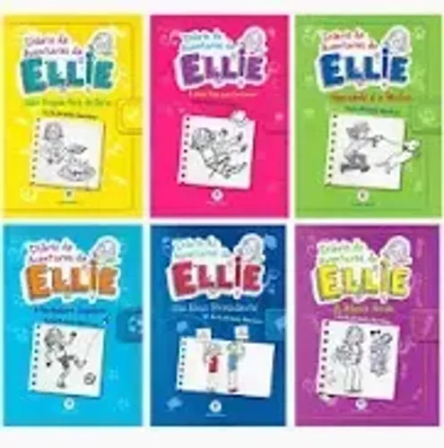 Coleção de livros Diario de aventuras da Elie 