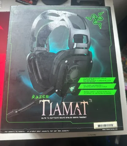 Razer Tiamat 7.1 - Headset Gamer 7.1 Real + Caixa Original