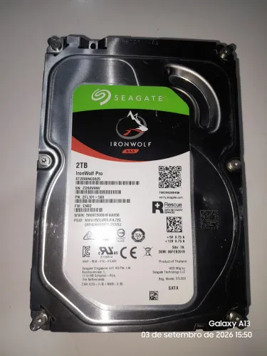 Hd de 2 TB nas seagate