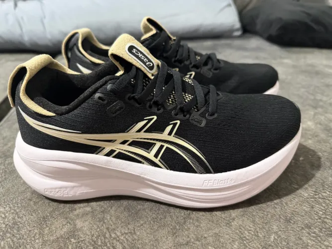 Tênis Asics Gel Nimbus 28 (preto) - tamanho 37