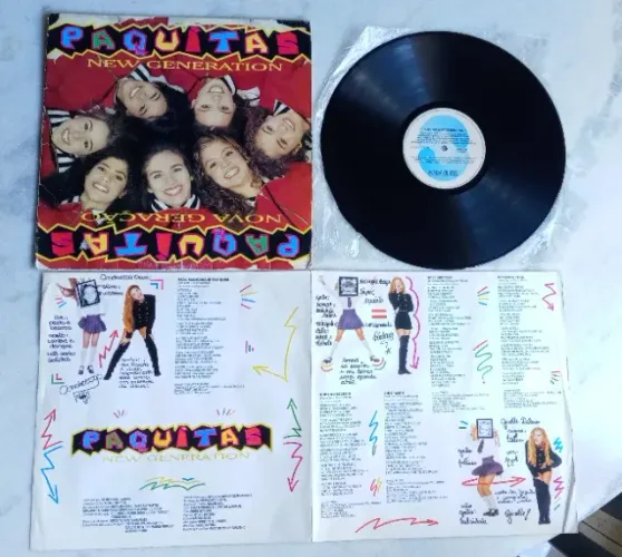 lp vinil - paquitas - new generation - com encarte - 1995