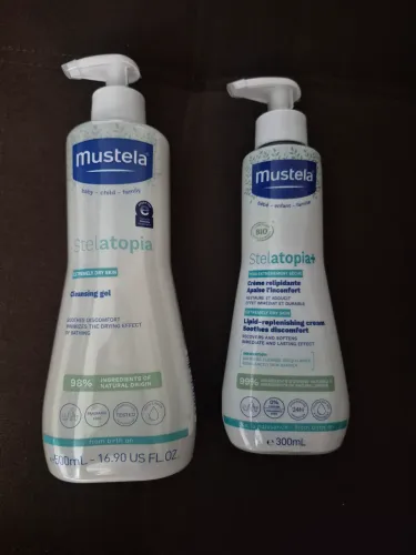 Produtos importados Mustela