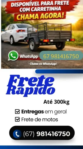 Frete com Carretinha