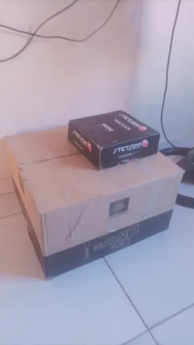 GRAVE DE 18 VULCANO  4OHMS. MAIS UM MODULO STETSOM 4OHMS 