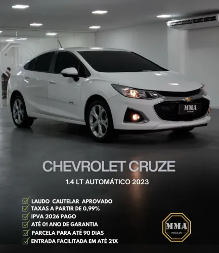 Chevrolet Cruze LT 1.4 16V Turbo Flex 4P Aut. 2023