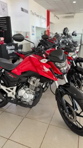 Honda CG 160 Fan 2026 - Flex Vermelha - Quitada, Impostos em Dia e Baixa Quilometragem