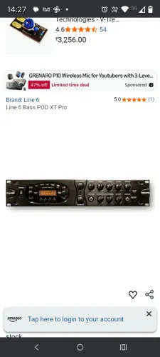 LINE 6 Bass pod XTPro (baixo)