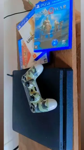 Ps4 Slim + Jogos