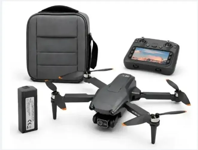 Drone L600 Pro Max, Gimbal 3 Eixos, 8K, GPS, Return to Home, Controle Tela, Novo Lacrado