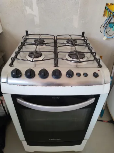 Fogão Electrolux 4 Bocas Branco - Bom Estado