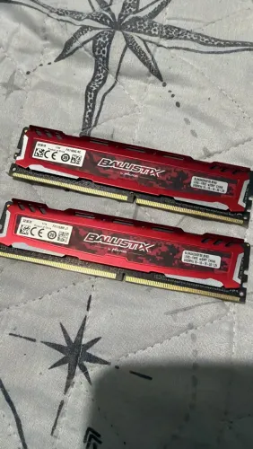 Memória RAM DDR4 16GB(2x8) 2400mhz