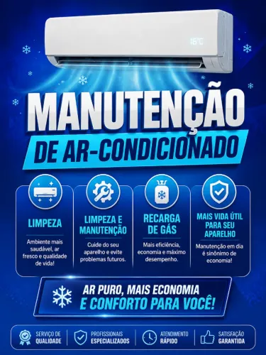 Precisando de manutenção de ar condicionado!!!