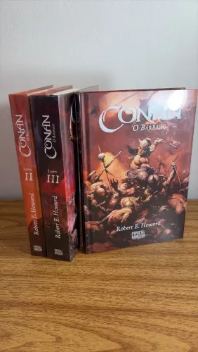 Conan, O Bárbaro - Coleção de Livros 1 ao 3 - Pipoca & Nanquim