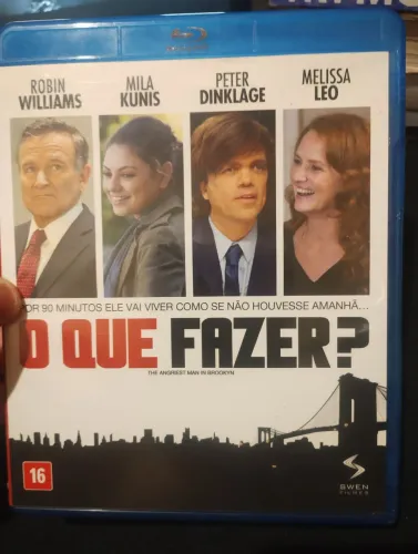 O Que Fazer? filme Bluray com ROBIN WILLIAMS, MILA KUNIS, PETER DINKLAGE