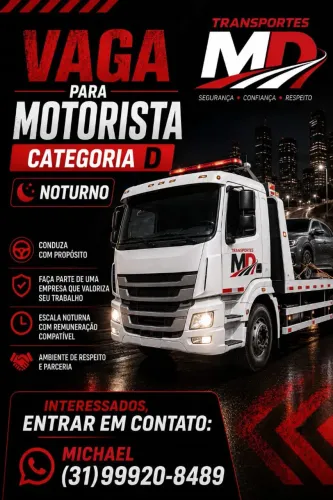 Motorista reboque/ Guincho