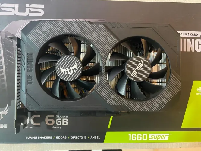 Placa de Vídeo ASUS GFORCE GTX 1660 6GB TUF GAMING