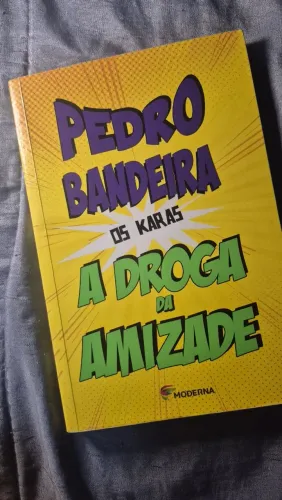 Livro A Droga Da Amizade, em bom estado