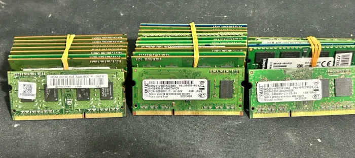 Memória disponível para notebook DDR3