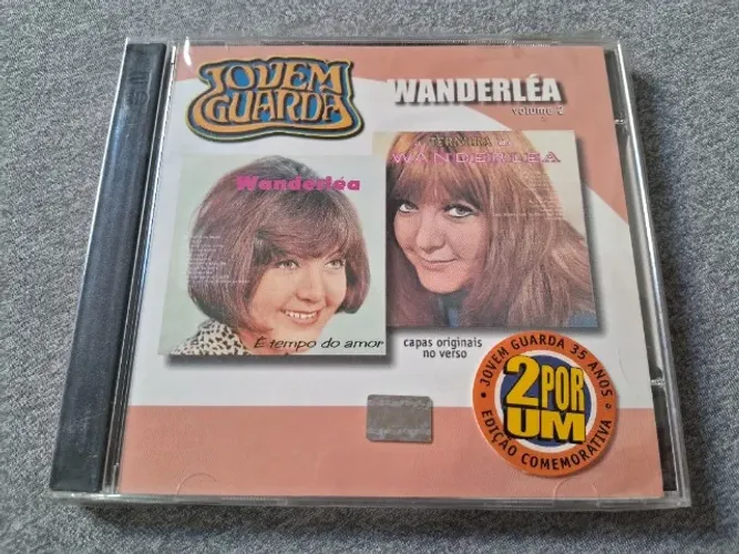 Cd duplo Wanderléa lacrado Jovem Guarda 35 anos Vol. 2