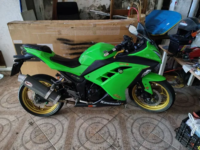 Troca ninja 300 problema no virabrequim