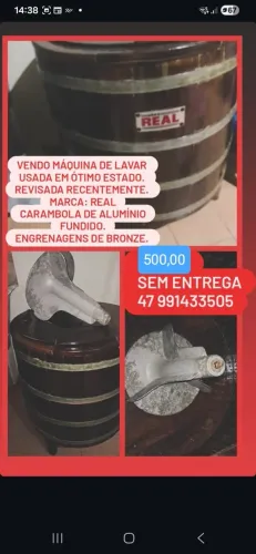 Máquina de lavar