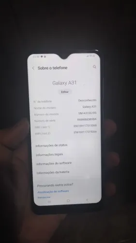 Celular Galaxy A31