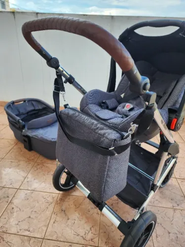 Carrinho de Bebê ABC Design Como 4 Travel System Completo