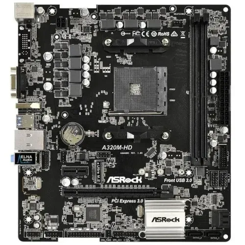 Ryzen 5 3400G, 8GB DDR4 2400mhz, 480GB SSD, A320M AsRock + Fonte 600CW CoolerMaster
