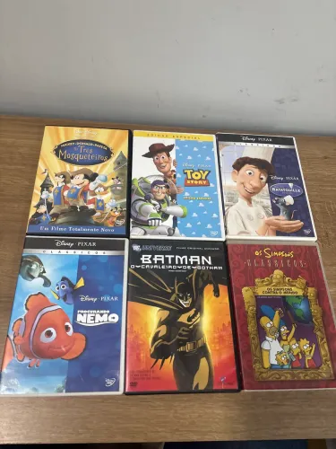 Filmes DVD originais Disney