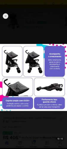 Carrinho de bebê 