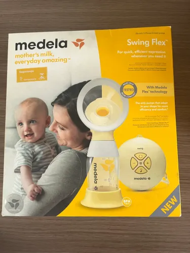 Extrator de Leite Elétrico Medela Swing Flex - Semi Novo