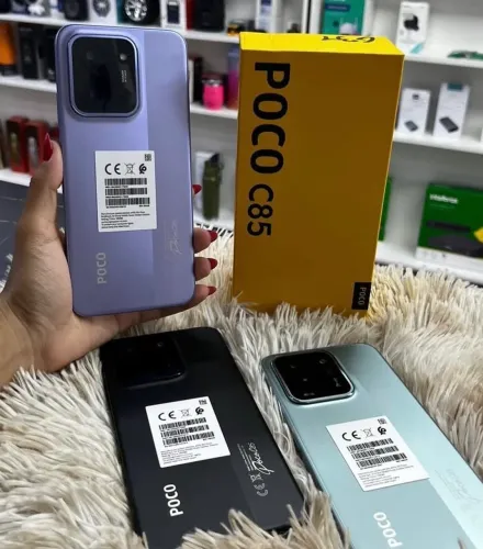 Poco C85 4G NFC 256GB/08GB RAM Novo Lacrado Capa Película + Entrega Grátis 