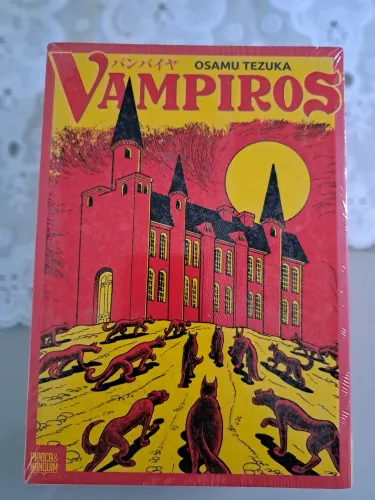 MANGA VAMPIROS - OSAMU TEZUKA - PIPOCA E NANQUIM
