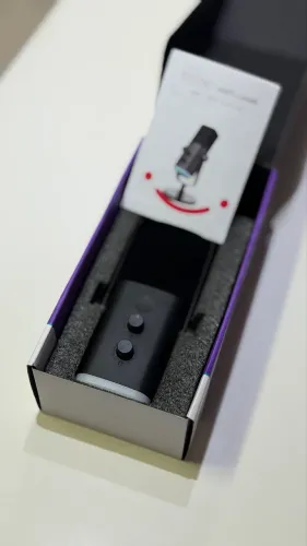 Microfone dinâmico FIFINE USB/XLR com botão de toque de mudo, conector de fone de ouvido