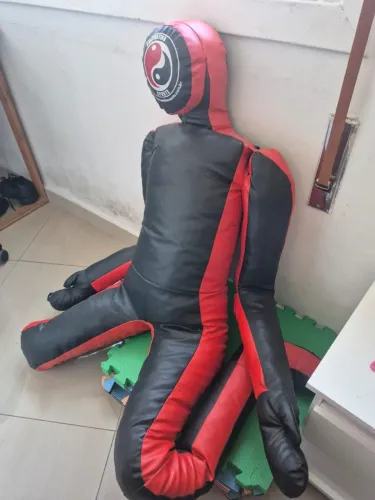 Boneco Sparring Jiu Jitsu Constantino Adulto - Vermelho - (CHEIO)