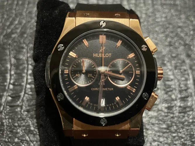 ,Hublot, bing bang cronógrafo..