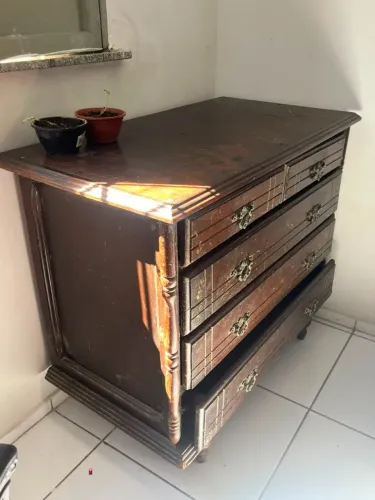 Cômoda madeira maciça