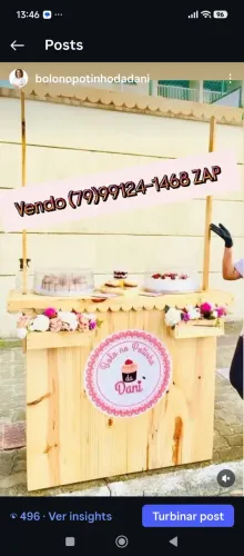 Vendo barraca de pino