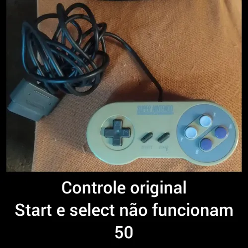 Controle de super Nintendo