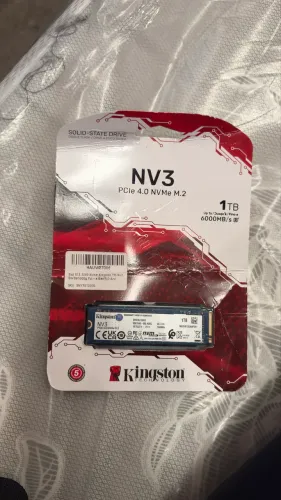 SSD Kingston NV3 de 1TB M.2 2280 NVMe PCIe 4.0