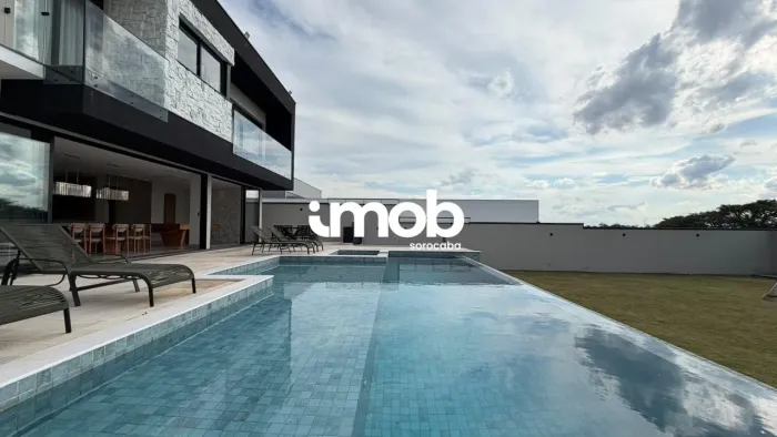 Casa mobiliada à venda no Saint Patrick Sorocaba | 6 suítes 482,69 m²