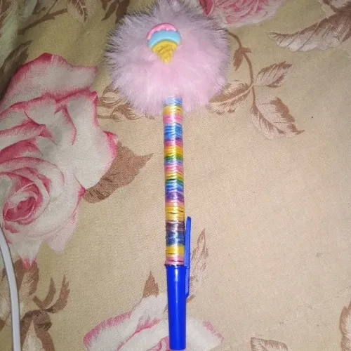 Caneta esferográfica candy colors sorvete infantil