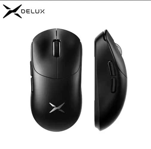 Mouse DELUX M400 "PRETO" - PAW3311, 24000 DPI, Dual-Mode, 1000Hz